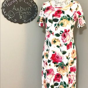 Honey & Lace Auburn Dress - large